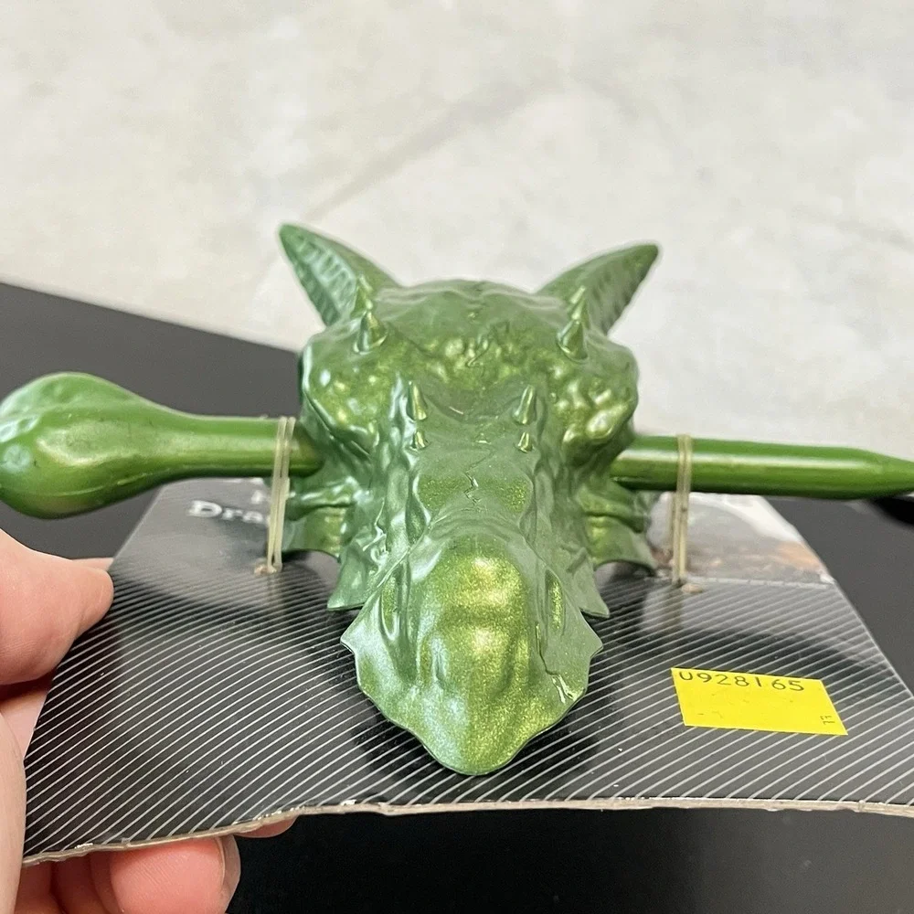 Dragon Head Scale Hair Cage Pin Cosplay Costume Accessories Green